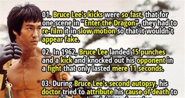 10 Amazing Facts About Bruce Lee You Probably Didn't Know