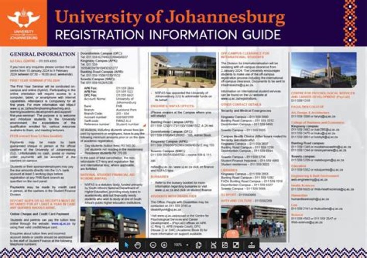 A Guide To UJ Online Courses and How to Login To the Student Portal