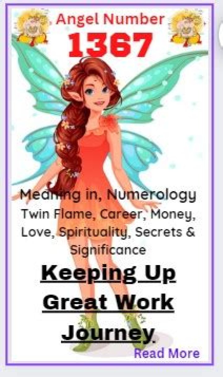 
ANGEL NUMBER 1367
