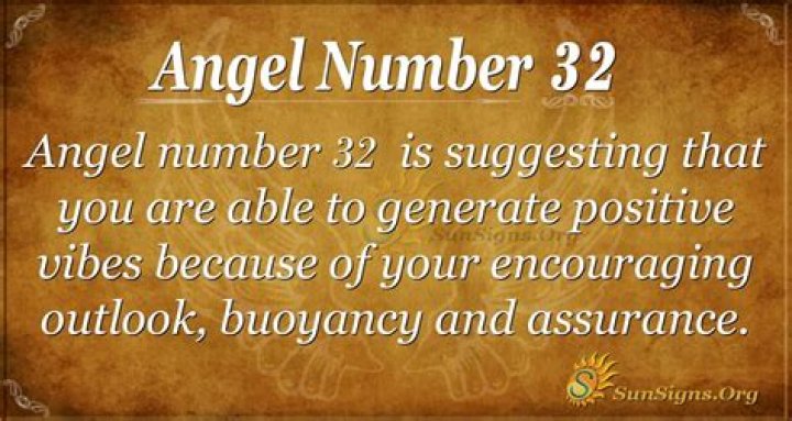 
ANGEL NUMBER 32
