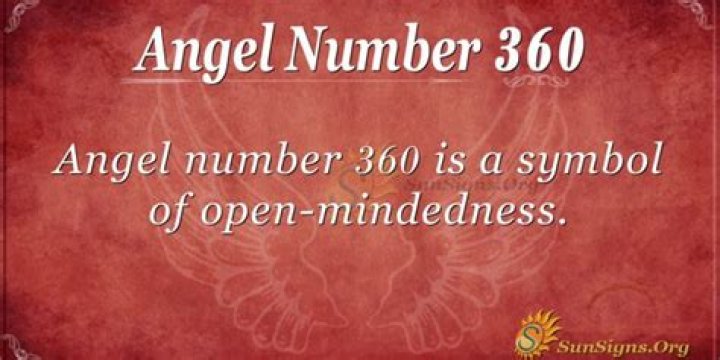 
ANGEL NUMBER 360
