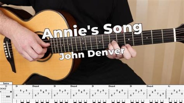 Annie's Song by John Denver Chords and Melody