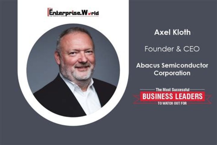 Axel Kloth: a Mastermind Disrupting the Field of Computer Architecture