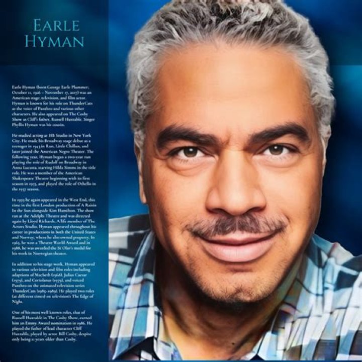Earle Hyman Biography