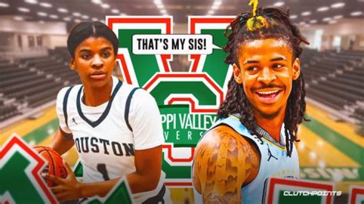 Ja Morant's sister Teniya commits to HBCU Mississippi Valley State