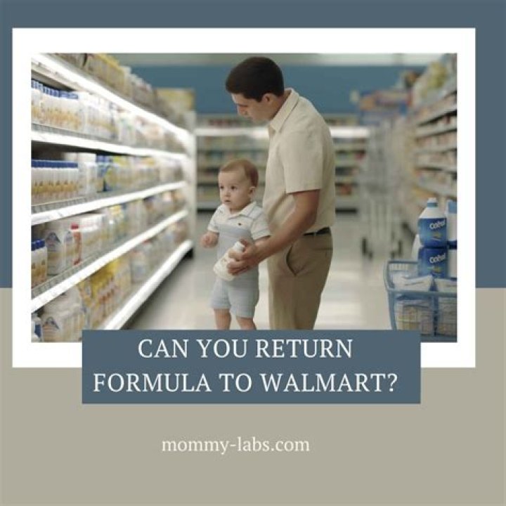Return Formula to Walmart: Understanding Walmart's Return Policy for Baby Formula