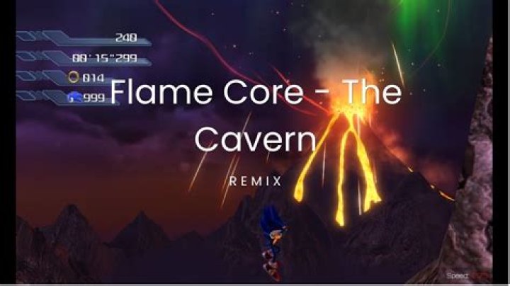 Sonic 06 - Flame Core - The Cavern by Sega Chords and Melody