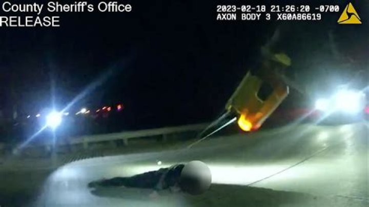 Video Shows Man Tased By Deputy Collapse On Highway, Before Being Fatally Struck By Car