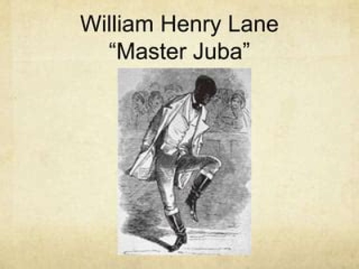 William Henry/Master Juba Lane (1825-ca. 1852)